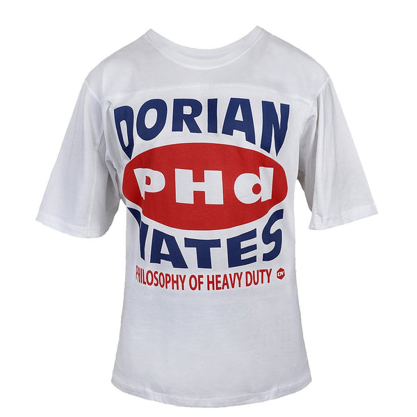 T-shirt Dorian PHd Yates Blanc